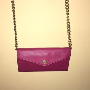 Hot pink cross body Micheal Kors
